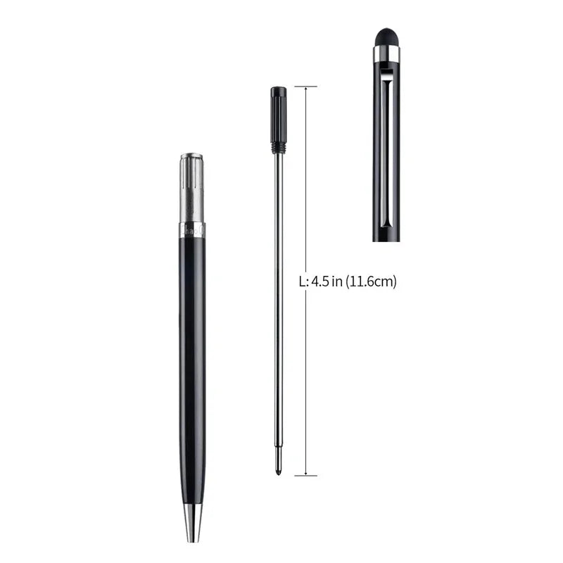 2-in-1 Metal Stylus Ballpoint Pens Set