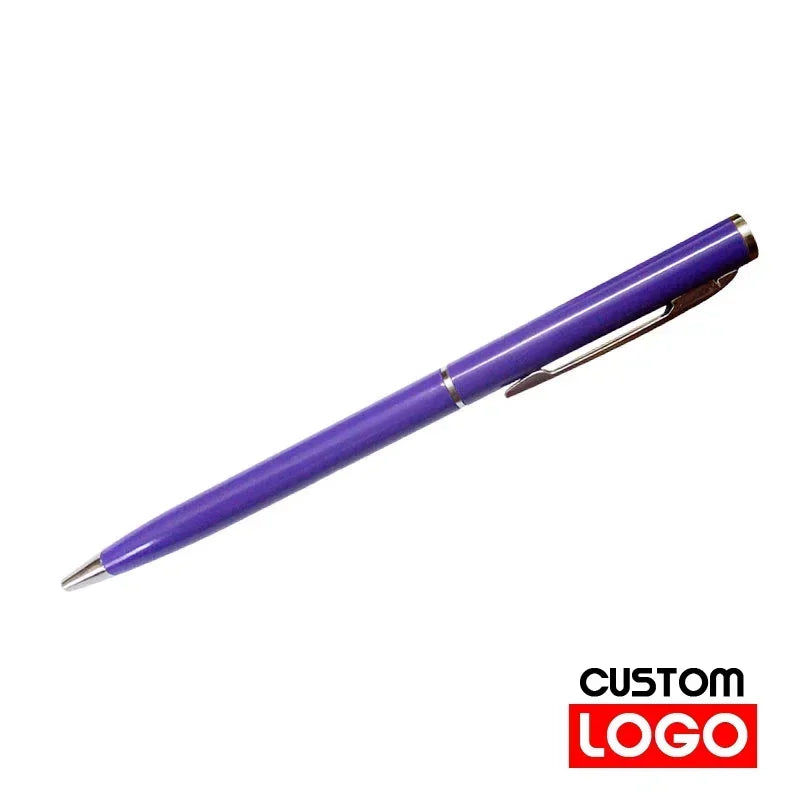 Rose Gold Engraved Metal Ballpoint Pens