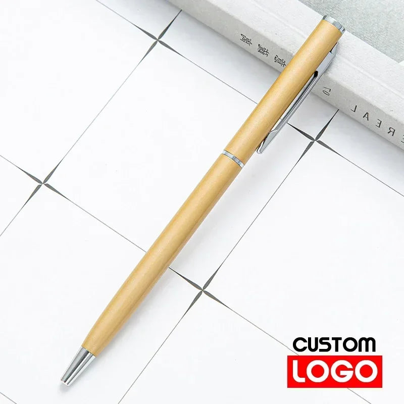 Rose Gold Engraved Metal Ballpoint Pens