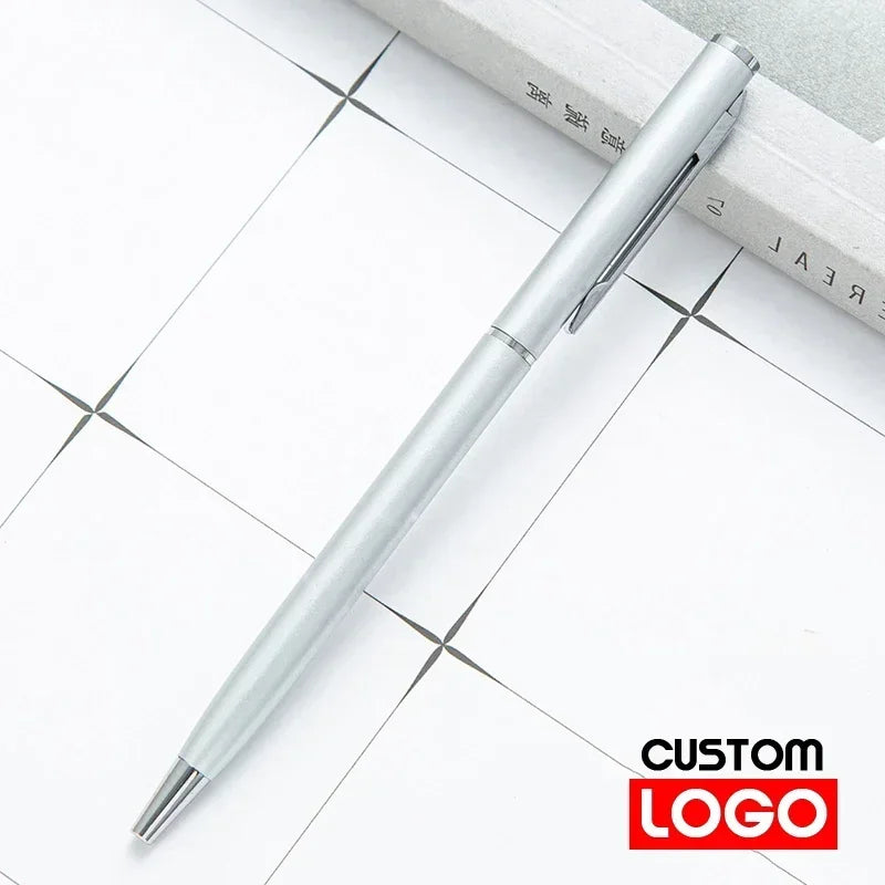 Rose Gold Engraved Metal Ballpoint Pens