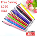 2-in-1 Metal Stylus Ballpoint Pens Set