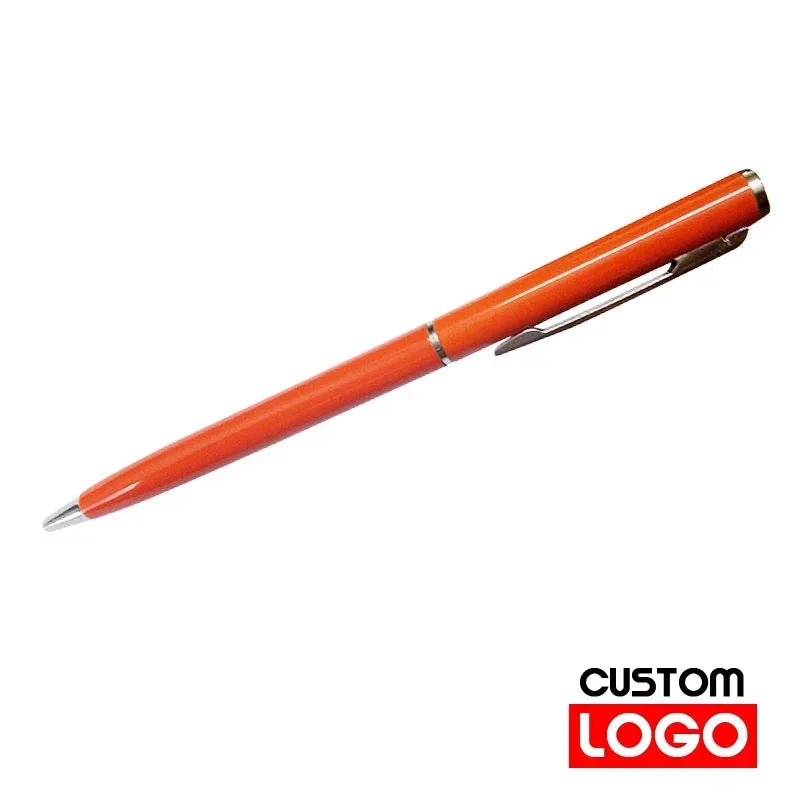 Rose Gold Engraved Metal Ballpoint Pens